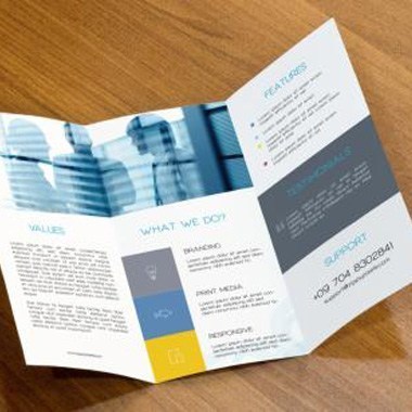 印象廣告 專業消毒劑銷售折頁設計，助力品牌傳播與銷售提升